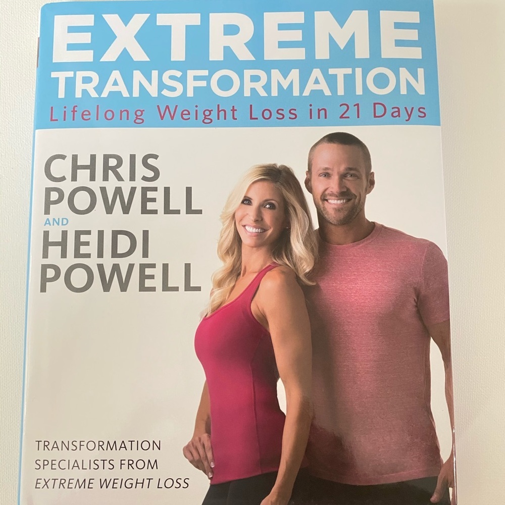 Extreme Transformation weight loss book, NEW